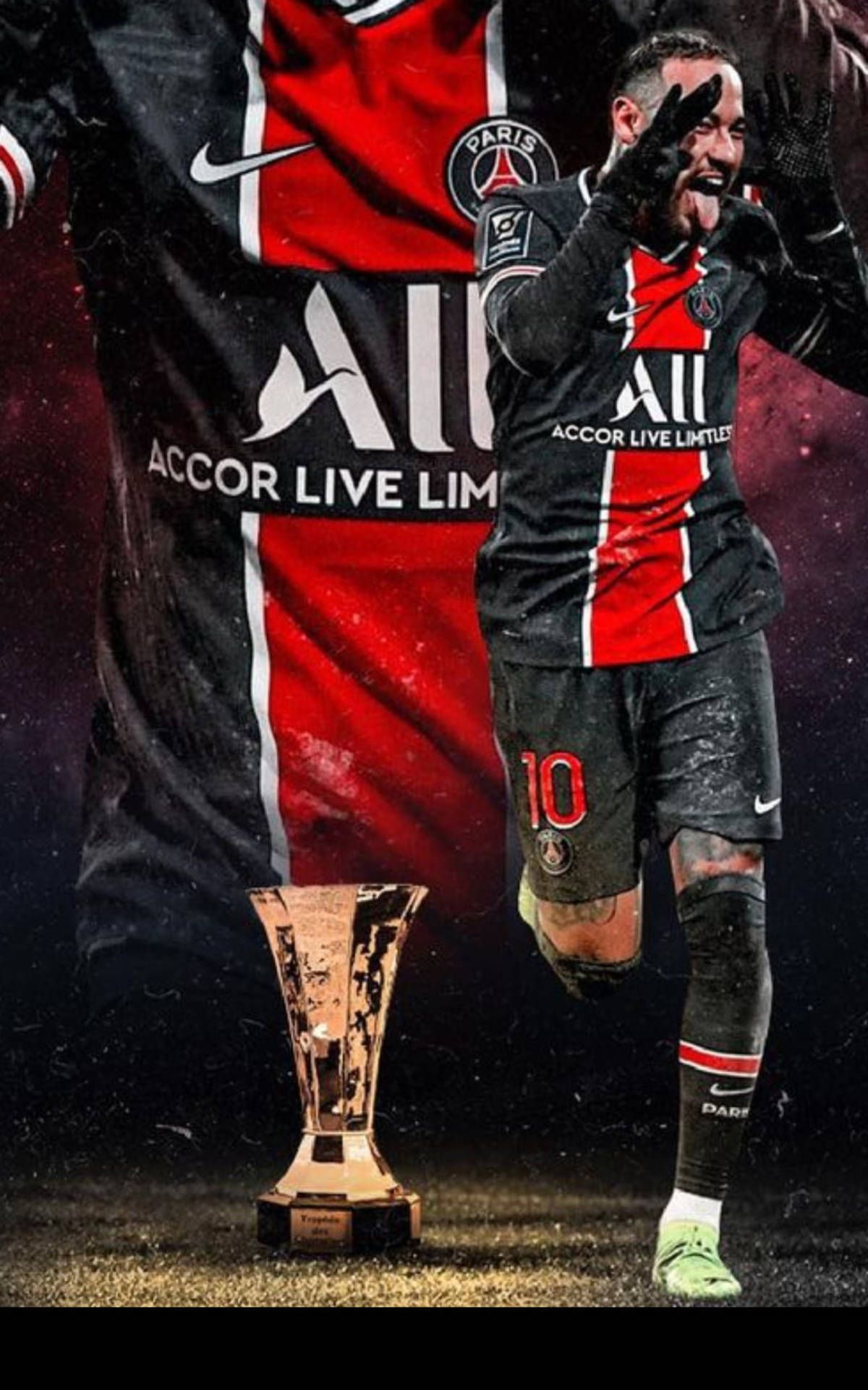 1200x1920 Download Neymar Jr Running Win Wallpaper