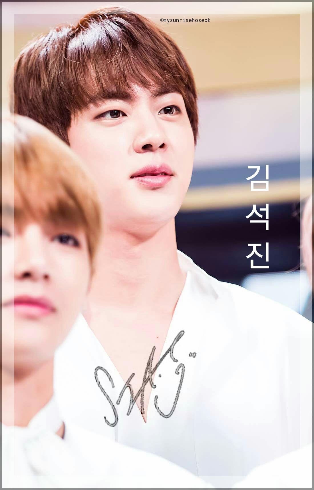 1100x1716 BTS Jin Wallpaper