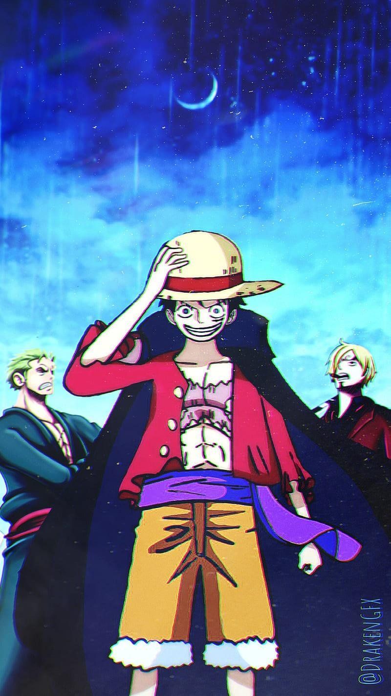 800x1422 Luffy zoro sanji Wallpaper Download