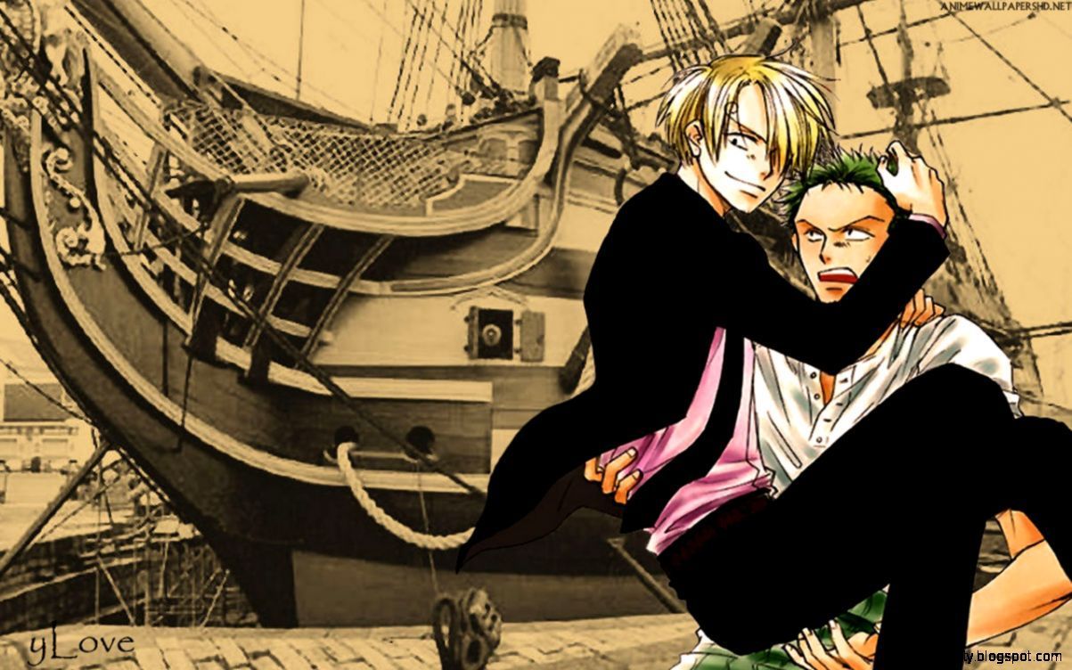 1203x752 Zoro X Sanji Wallpaper