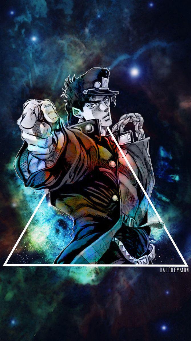 Jotaro and Star Platinum [ Wallpaper] | Fixed by SickBoy182 on DeviantArt