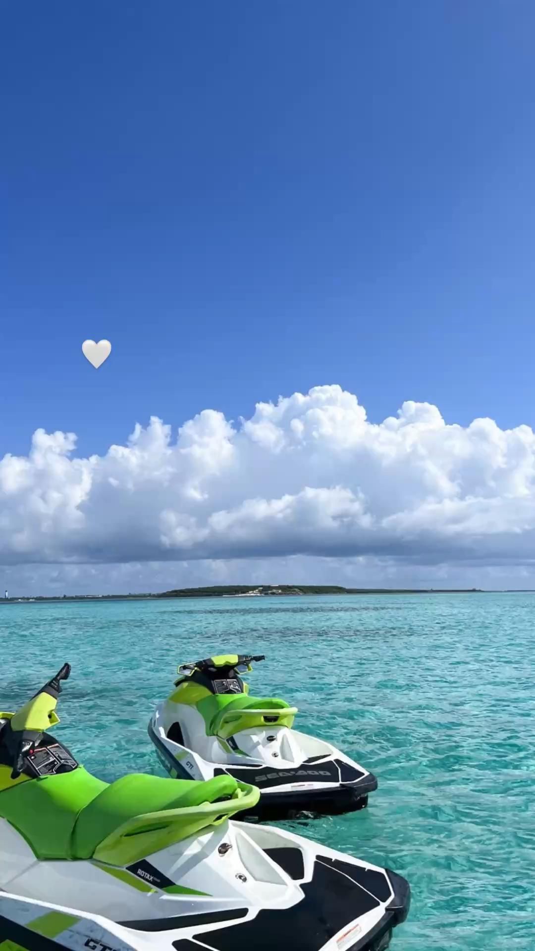 1080x1920 Bahamas aesthetic Instagram story post photohoot inspo, jet ski, starfish, Kendall Jenner. Dream vacations, Bahamas travel, Dream travel destinations