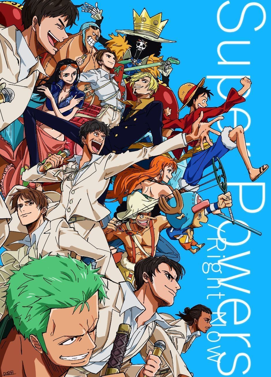 940x1308 SUPER POWER One Piece Whole Cake Island Arc Soundtrack