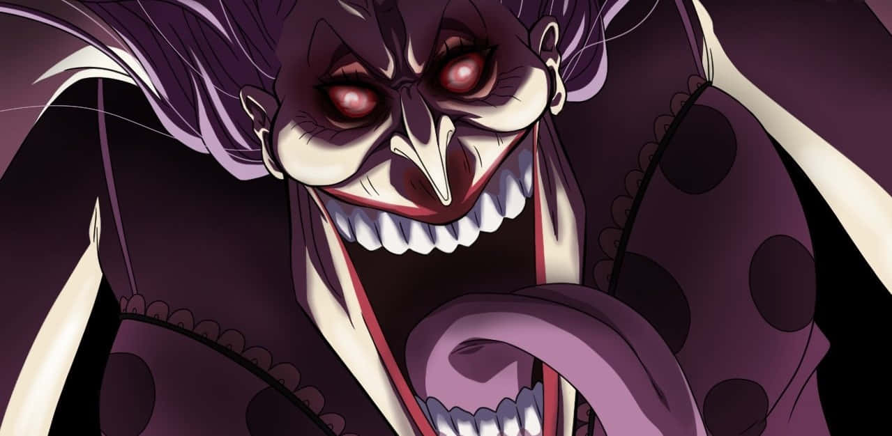 1279x626 Download Big Mom, the powerful pirate and ruler of Whole Cake Island Wallpaper