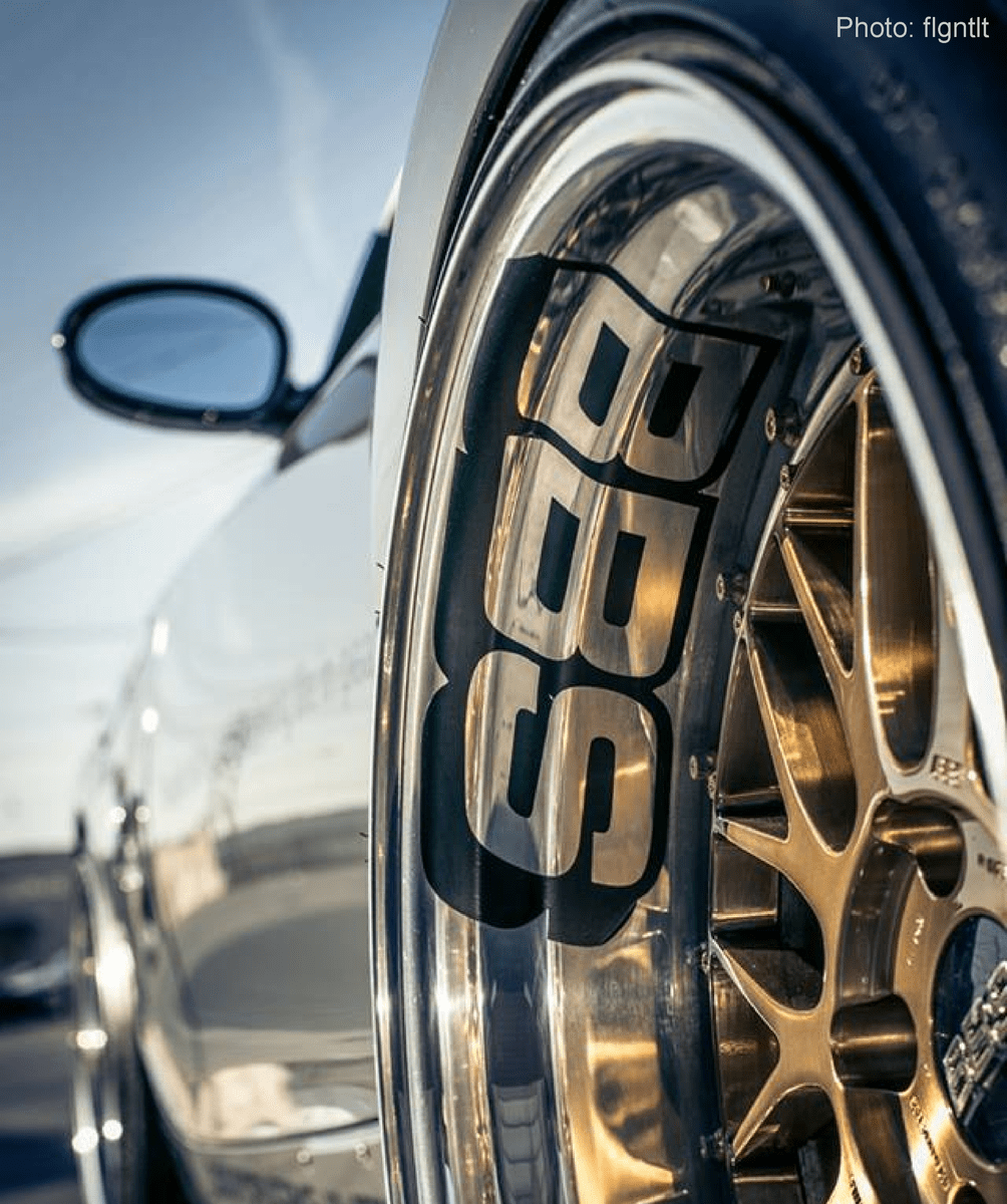 1004x1200 8x Pack BBS Wheel rims decal logo sticker