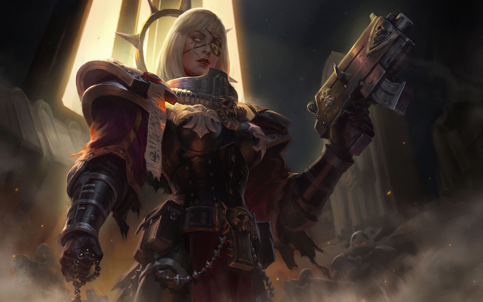 1920x1200 Sister Of Battle 1080P Resolution HD 4k Wallpaper, Image, Background, Photo and Picture