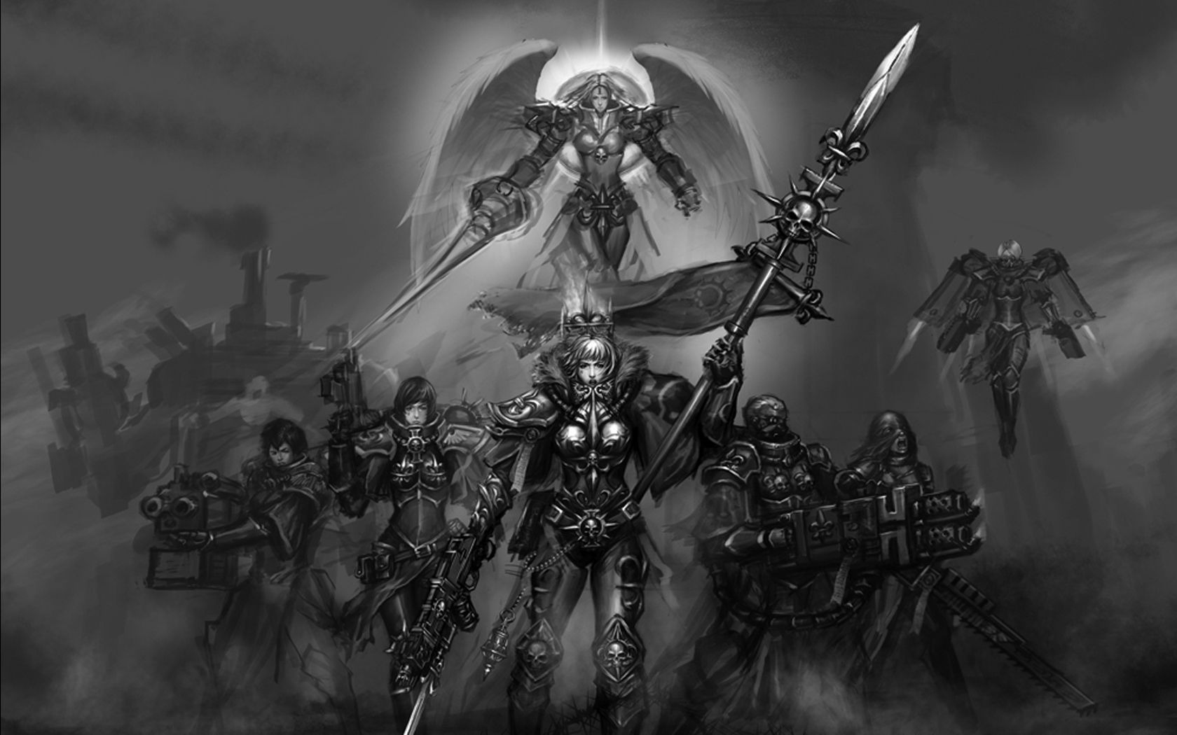 1680x1050 Adepta Sororitas HD Wallpaper and Background