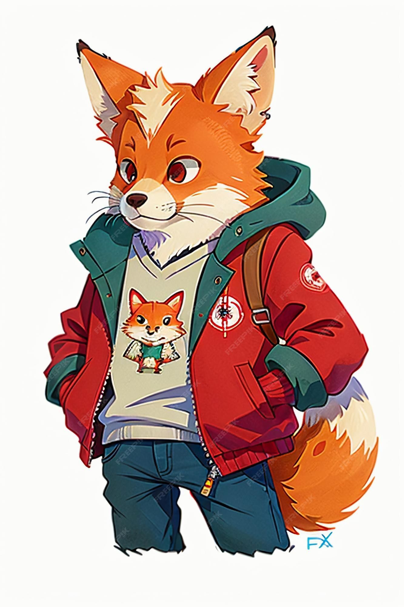 1333x2000 Anime Fox Image
