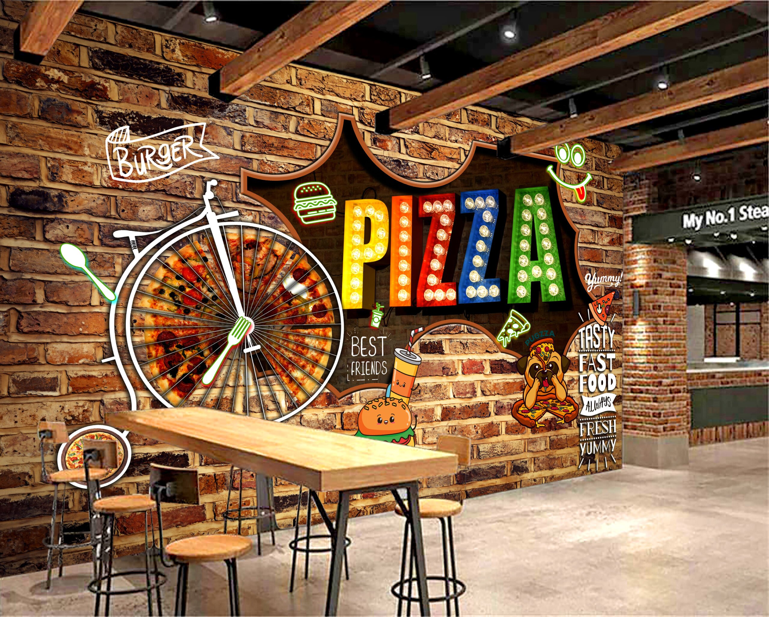 Pizza Shop Wallpapers - Top Free Pizza Shop Backgrounds - WallpaperAccess