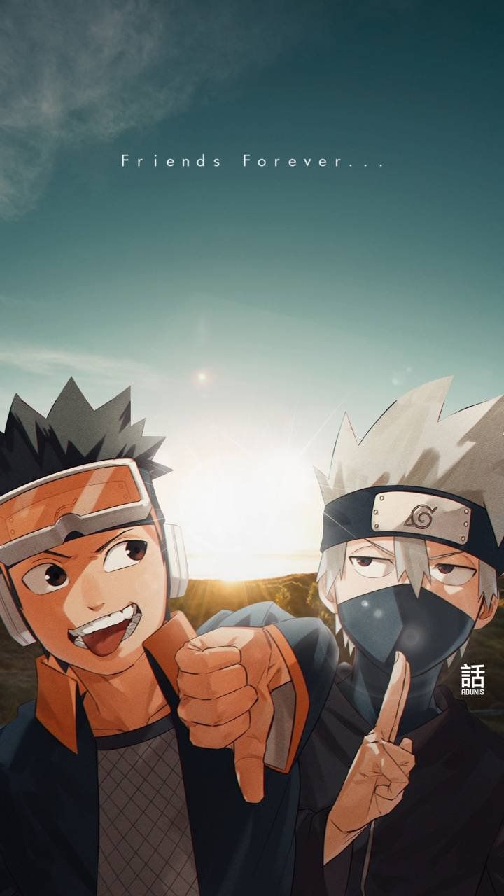 720x1280 Obito and kakashi Wallpaper Download