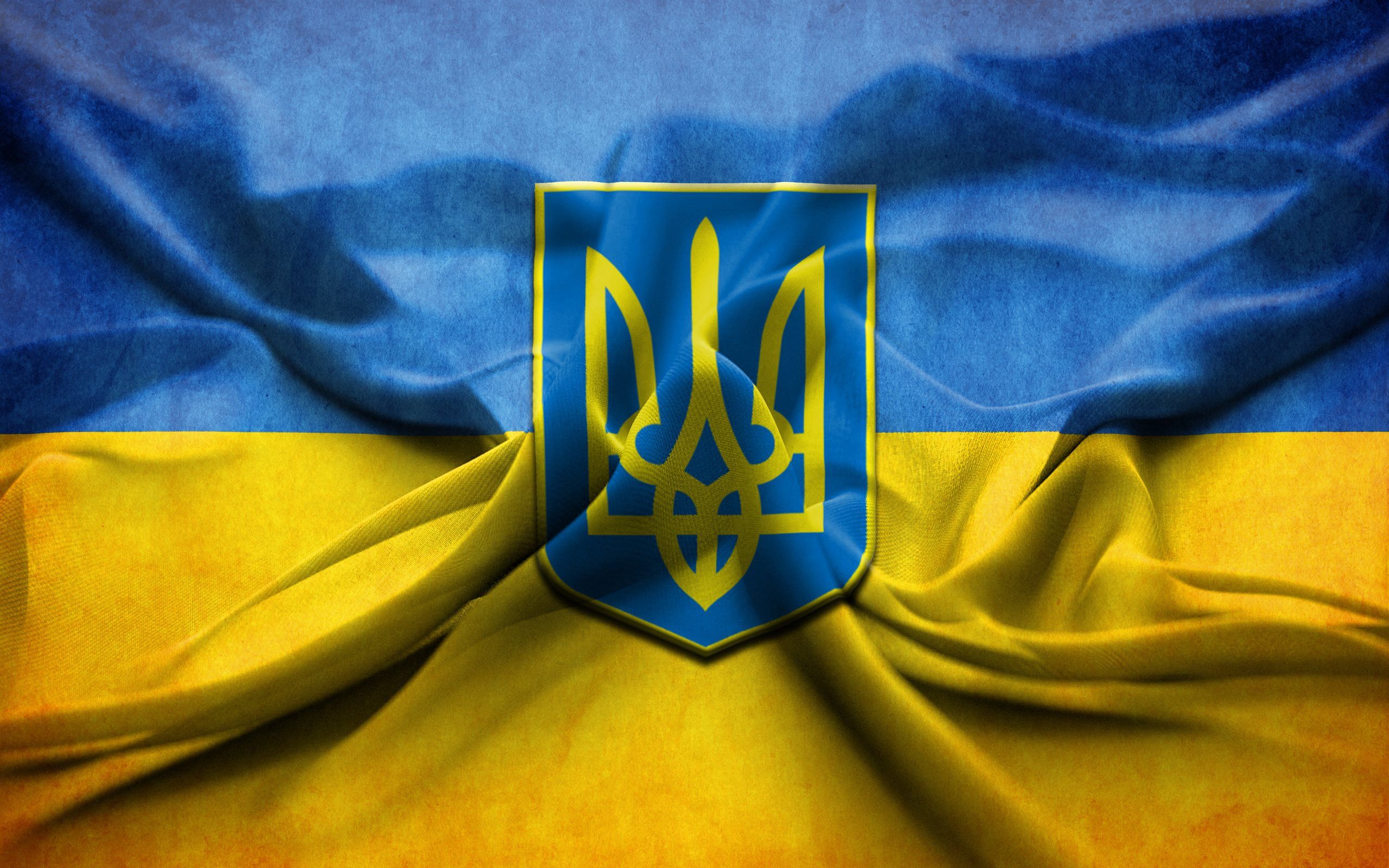 2560x1600 Ukrainian Flag Wallpaper