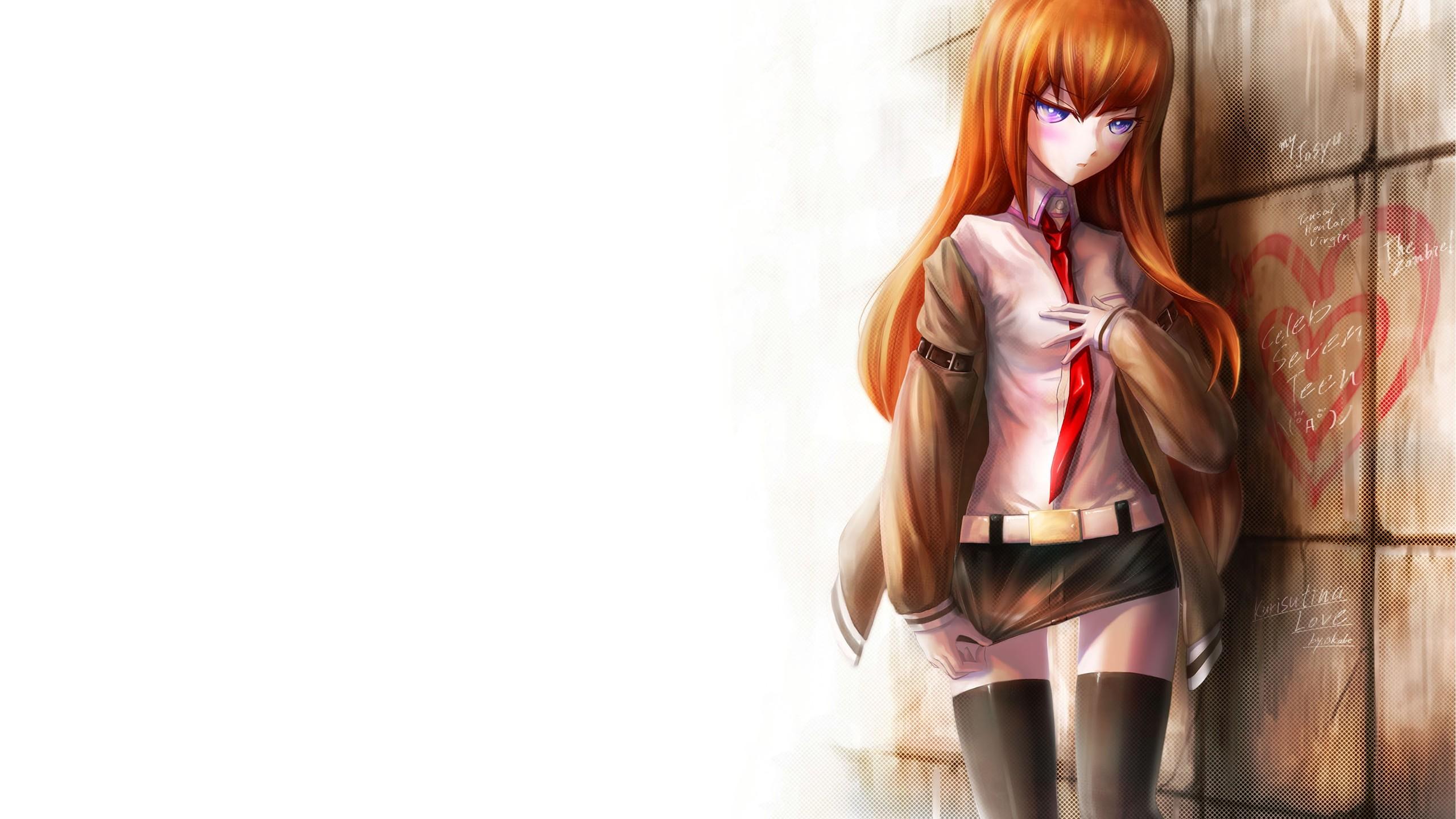 2560x1440 Kurisu Makise Steins Gate 1440P Resolution HD 4k
