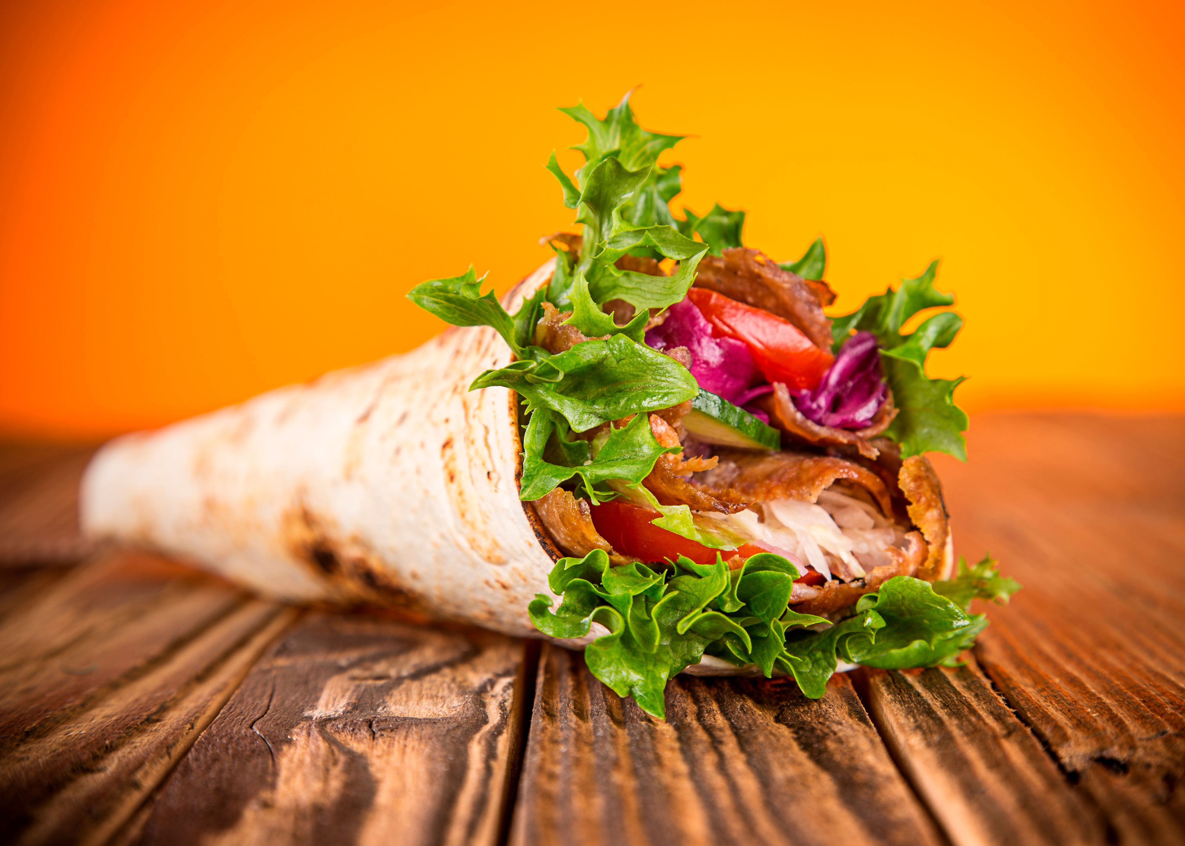 4000x2856 Food Doner kebab 4k Ultra HD Wallpaper