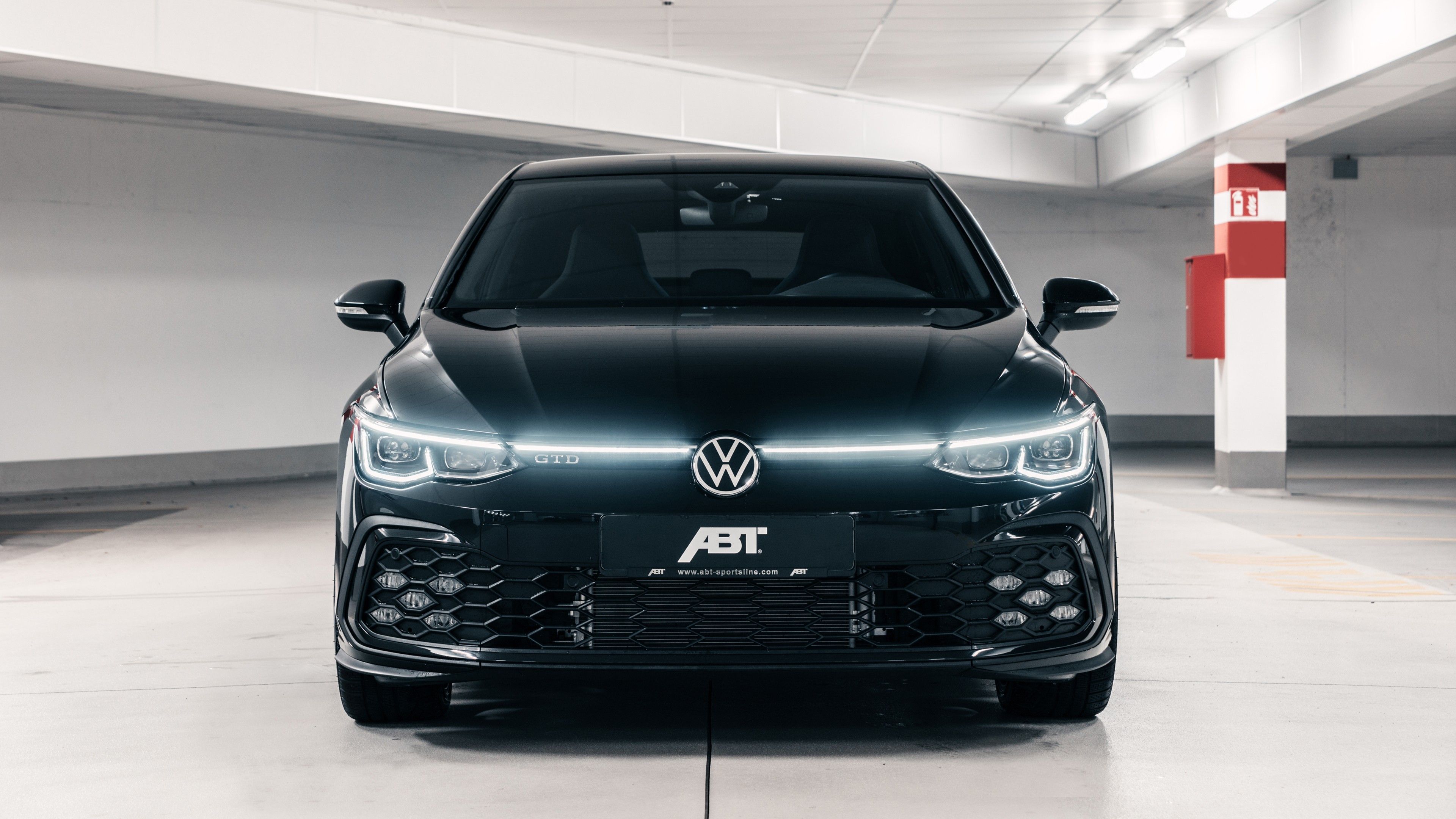 3840x2160 ABT Volkswagen Golf GTD 2021 4K 3 Wallpaper Car Wallpaper