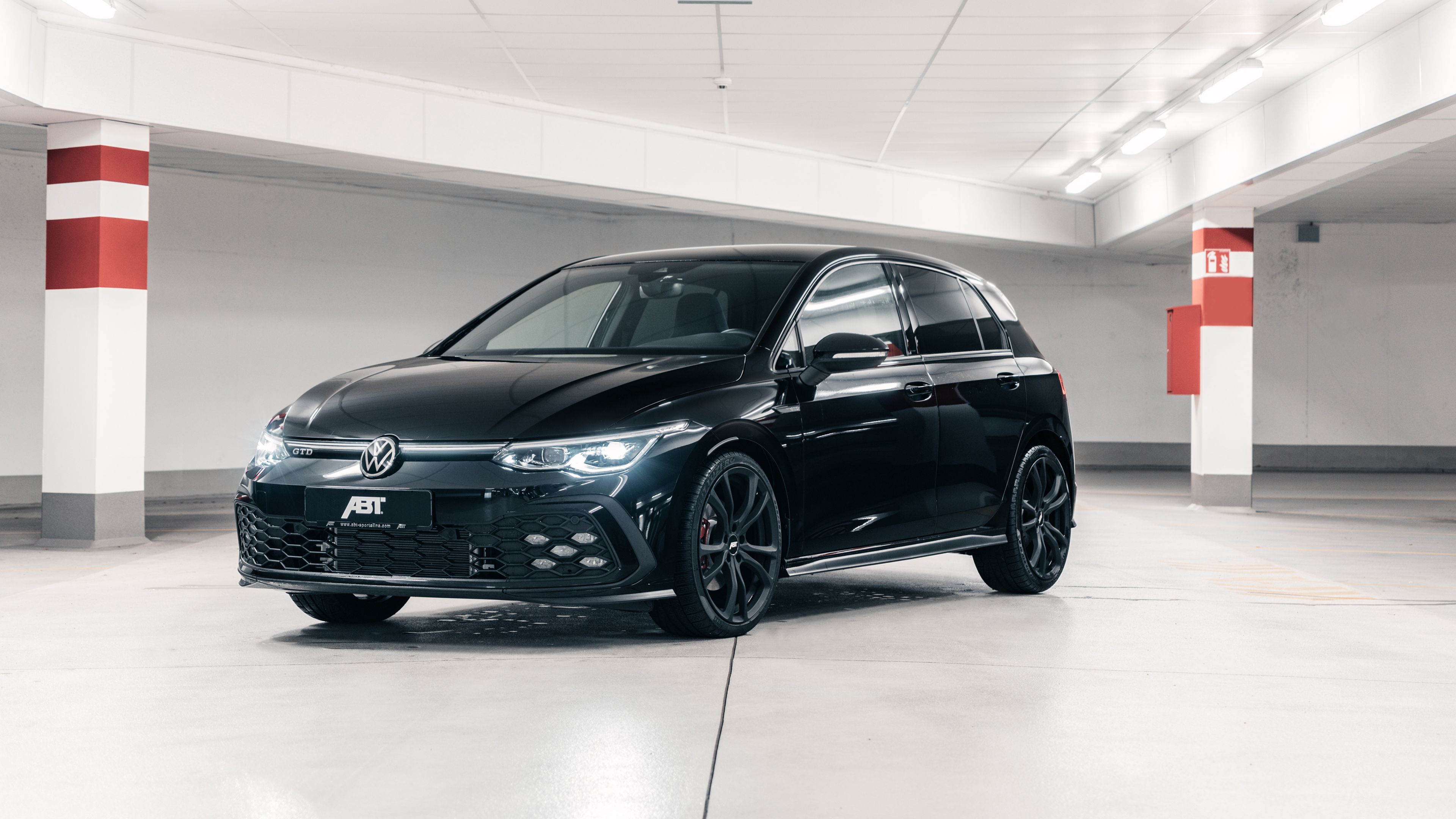 3840x2160 ABT Volkswagen Golf GTD 2021 4K Wallpaper Car Wallpaper