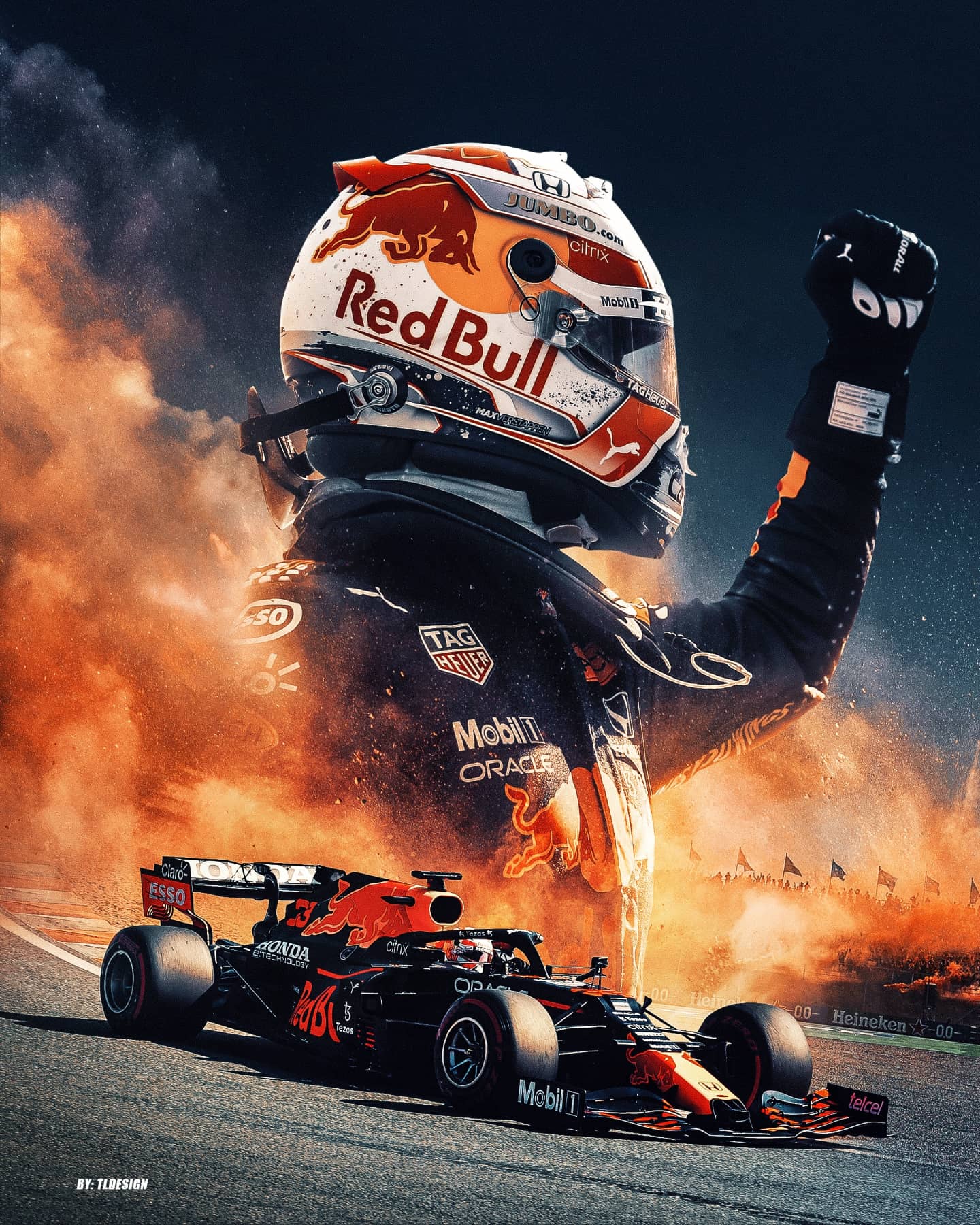 1440x1800 Tl Design on X: Max Verstappen #DutchGP winner poster #MV33 #F1 #Formula1 / X