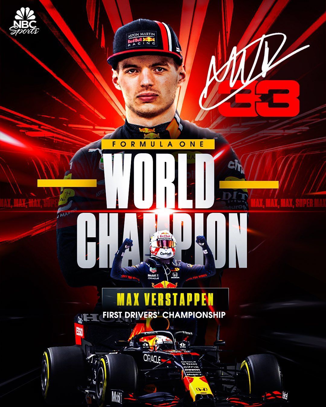 1080x1350 Max Verstappen World Champion Wallpaper