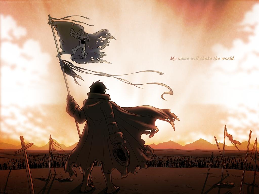1024x768 Monkey D. Luffy PIECE Anime Image Board