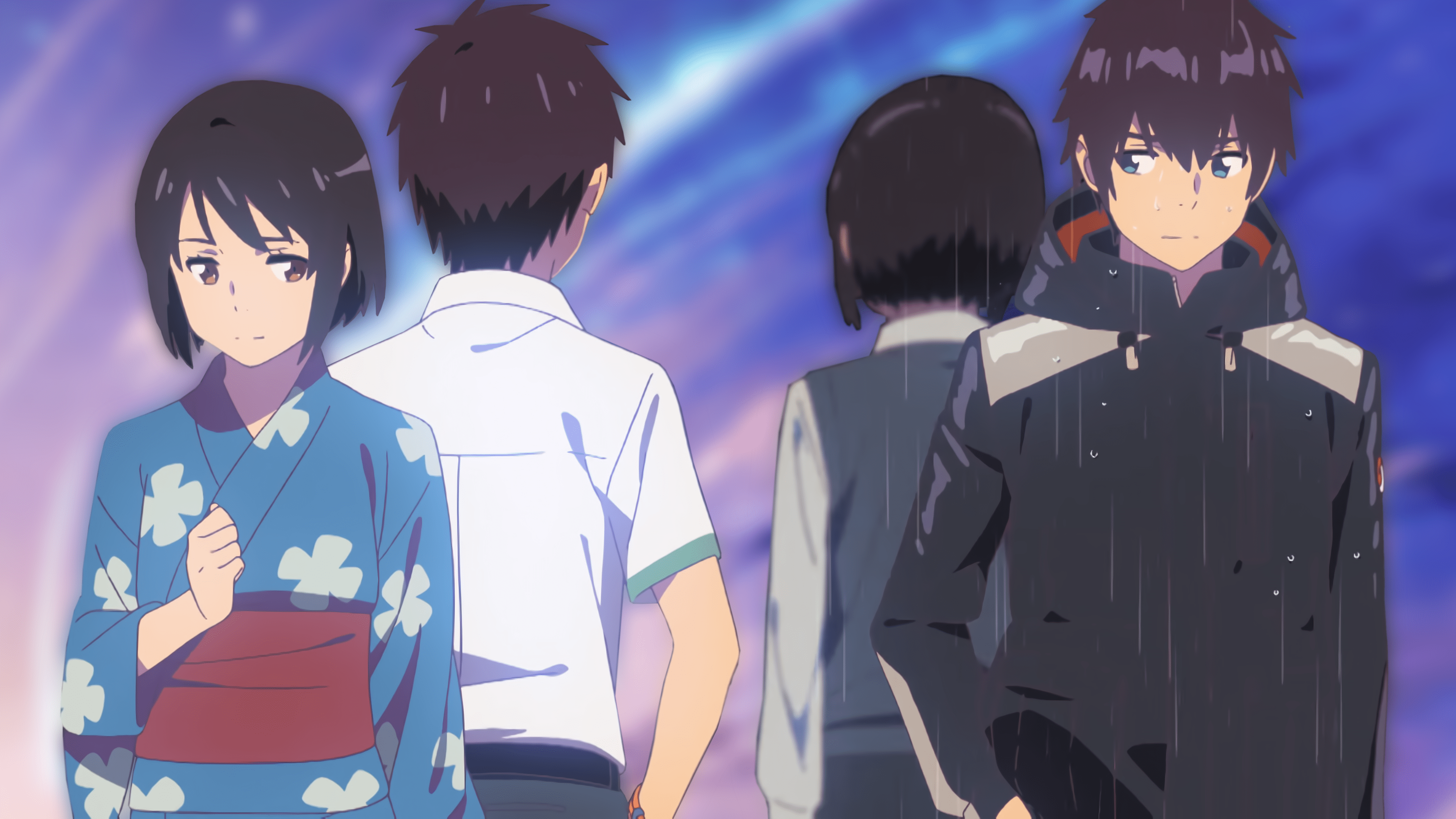 3840x2160 4K Ultra HD Mitsuha Miyamizu Wallpaper and Background Image
