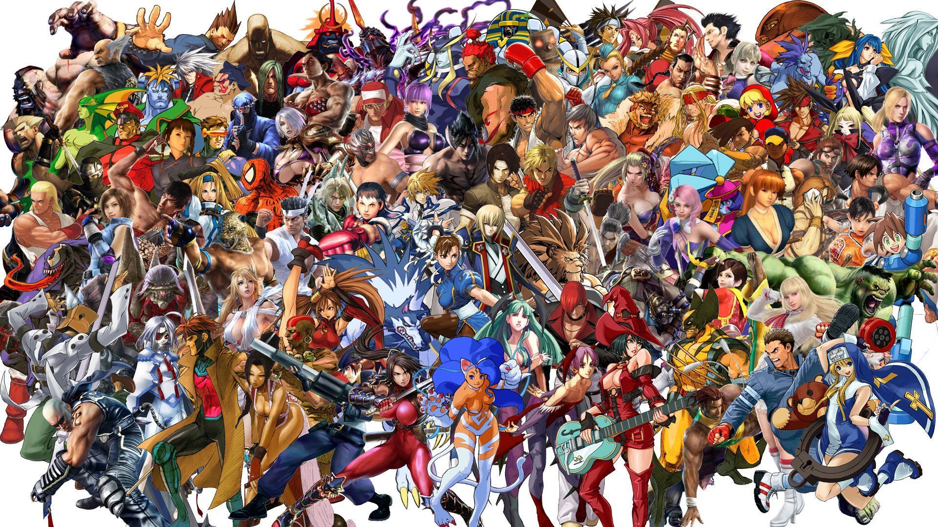 1920x1080 Games Collage Wallpaper