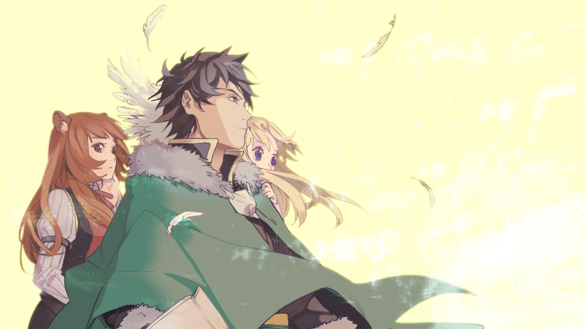 1920x1080 Wallpaper of Anime, Filo, Naofumi Iwatani, Raphtalia background
