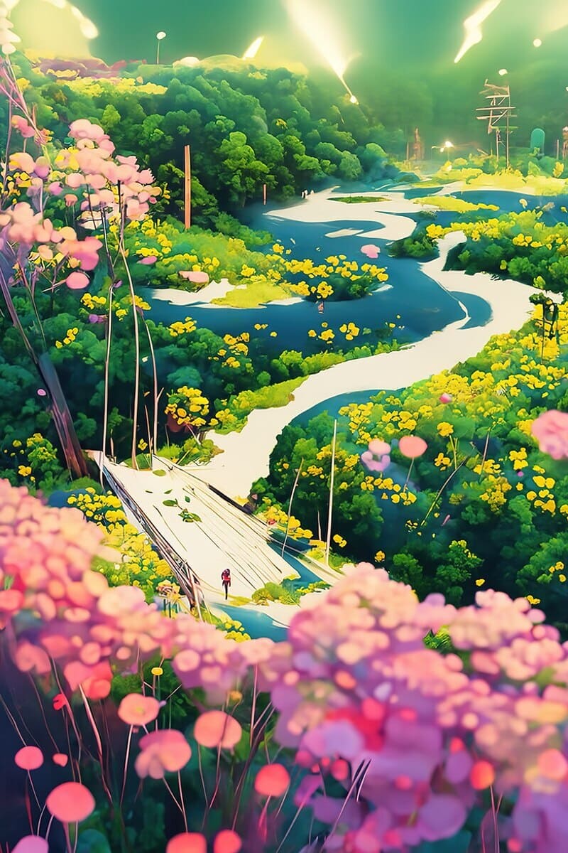 800x1200 Magic Garden