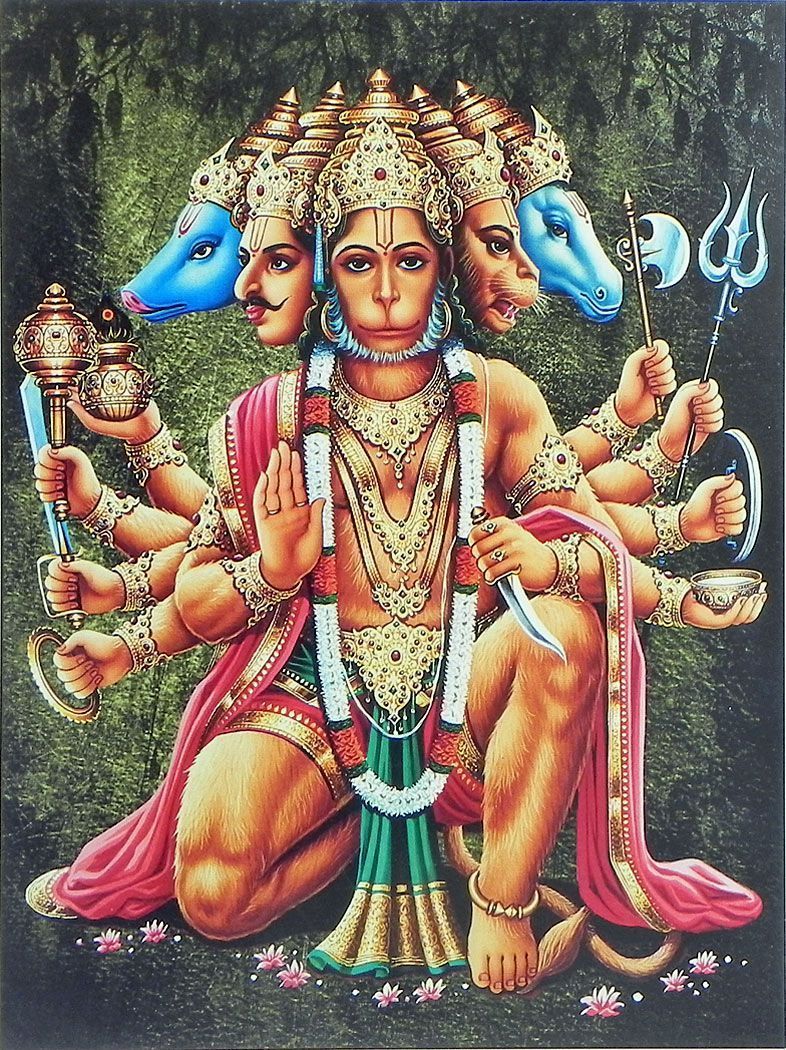 Panchmukhi Hanuman Ji Wallpapers - Top Free Panchmukhi Hanuman Ji ...