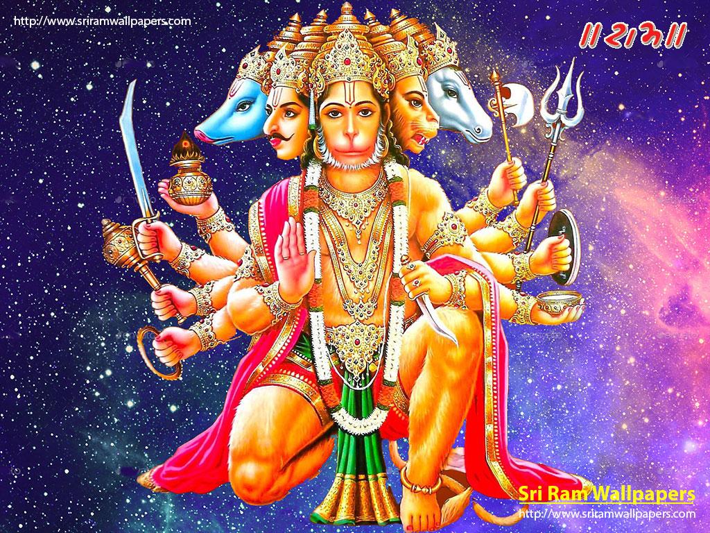 1024x768 Buy Hills Store Panchmukhi Hanuman Religious Photo Frame In