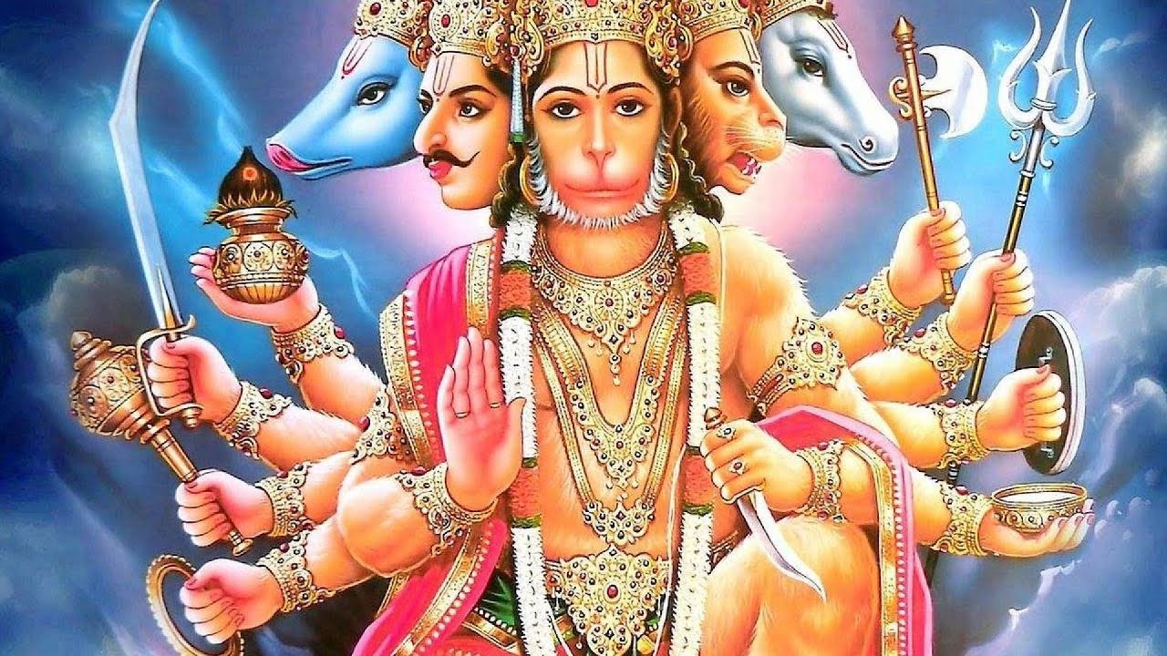 1280x720 Panchmukhi Hanuman Kavach ।पंचमुखहनुमत्कवचम्‌।।