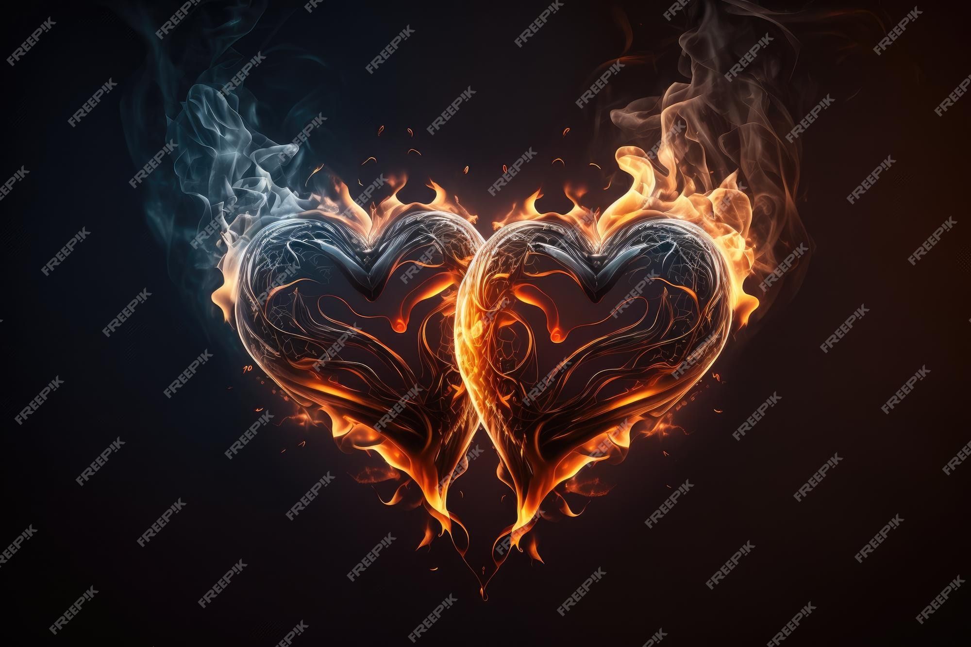 Burning Heart Wallpapers - Top Free Burning Heart Backgrounds ...