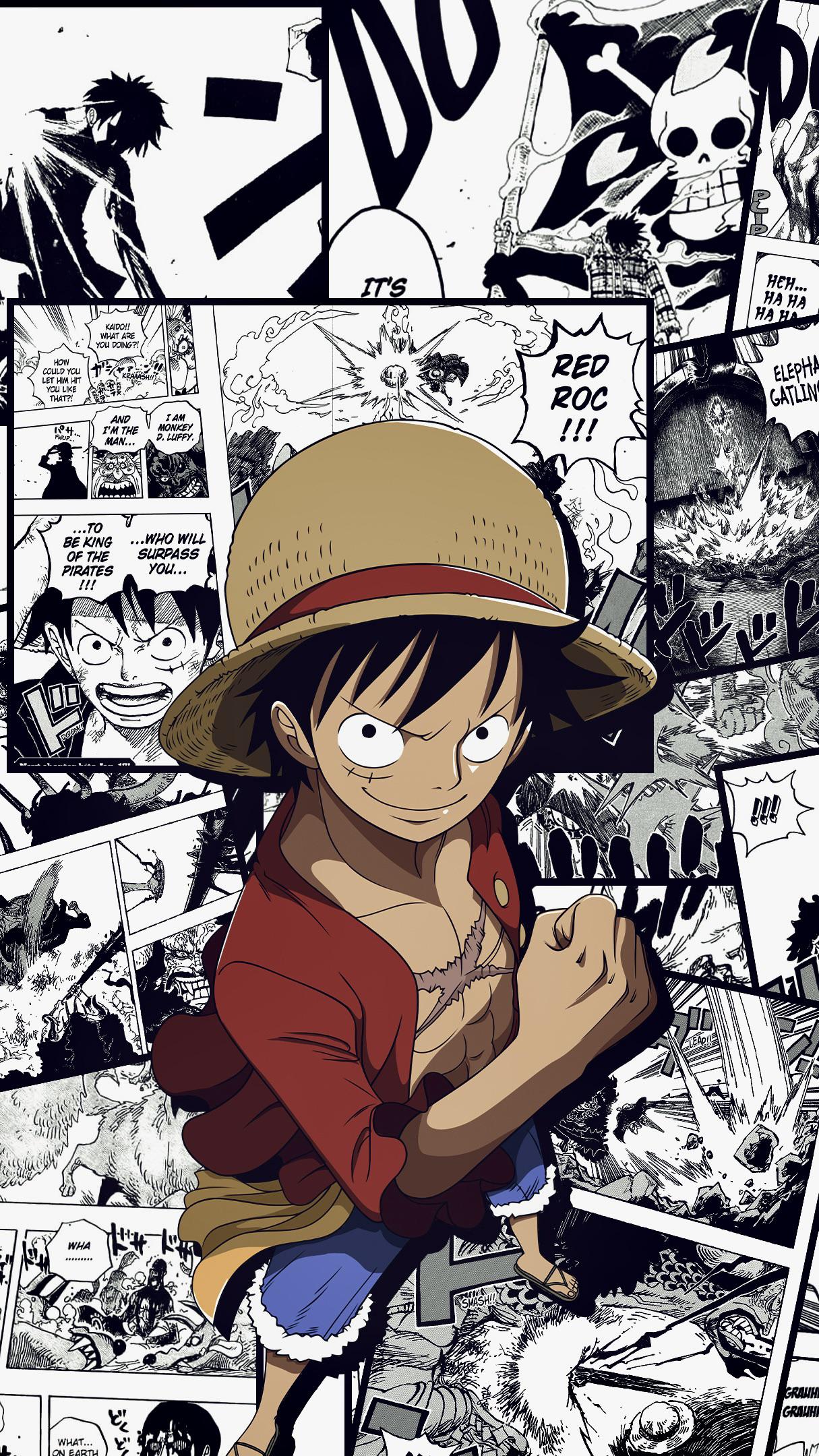 1215x2160 One Piece Manga Wallpaper