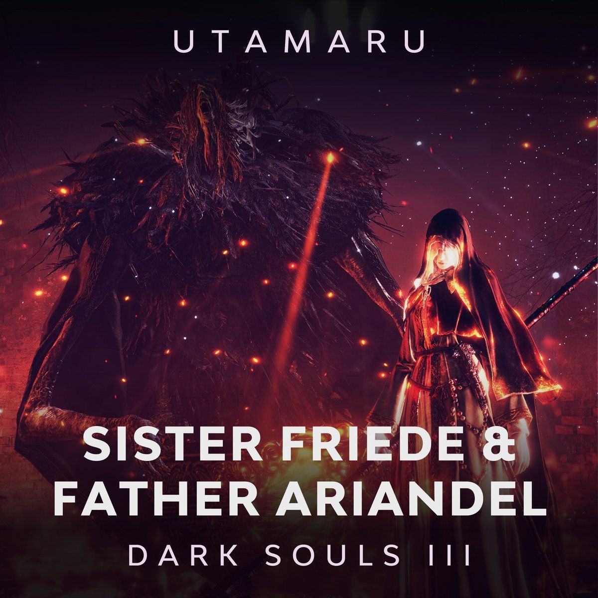 1200x1200 Sister Friede & Father Ariandel (From Dark Souls III)