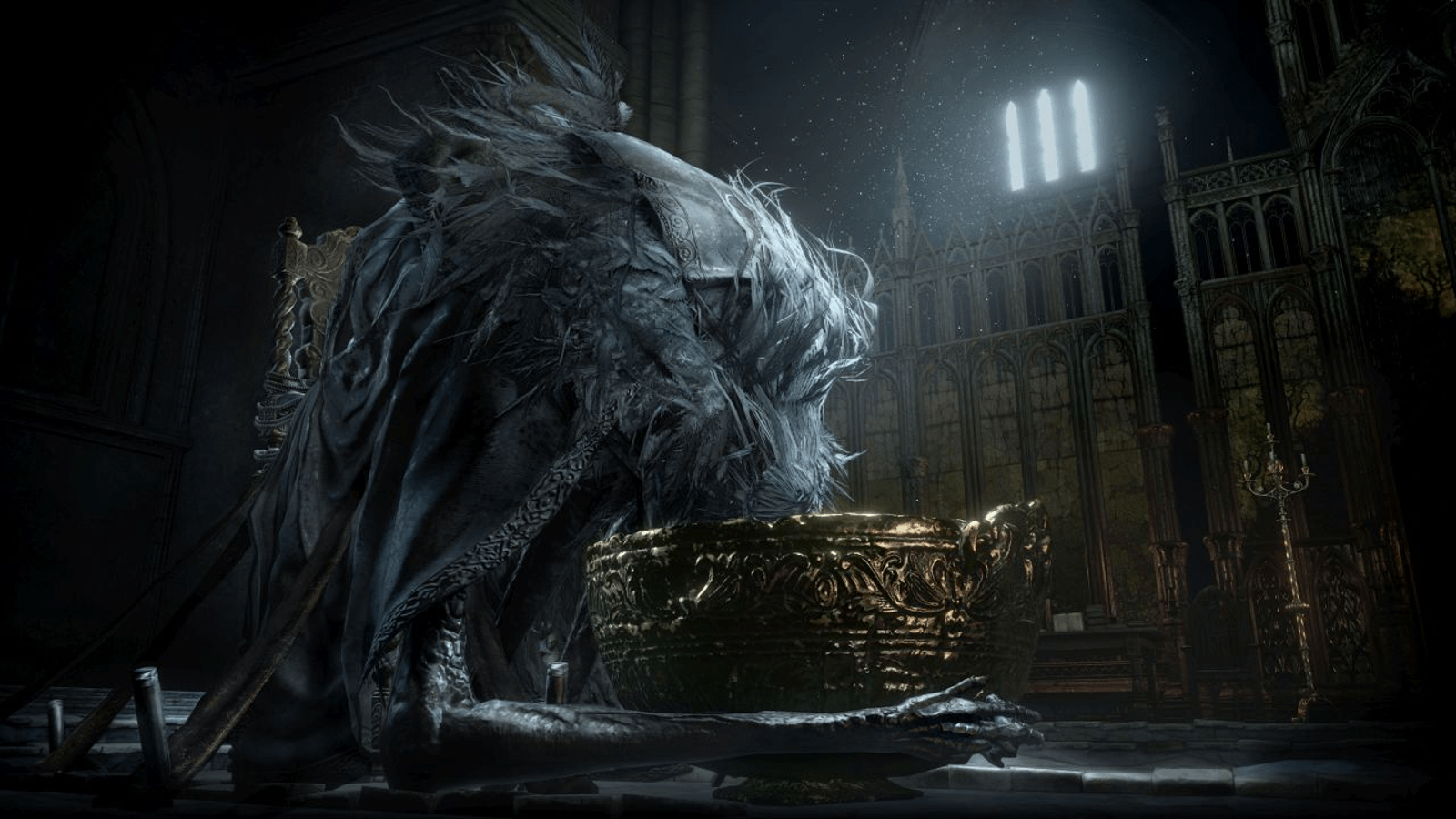 1600x900 Dark Souls 3: Ashes of Ariandel walkthrough Friede boss fight
