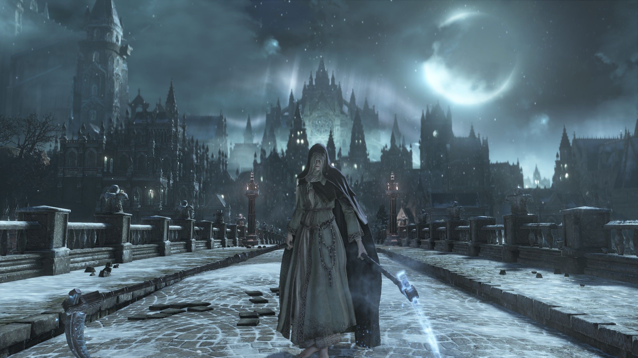 2560x1440 Sister Friede And Father Ariandel