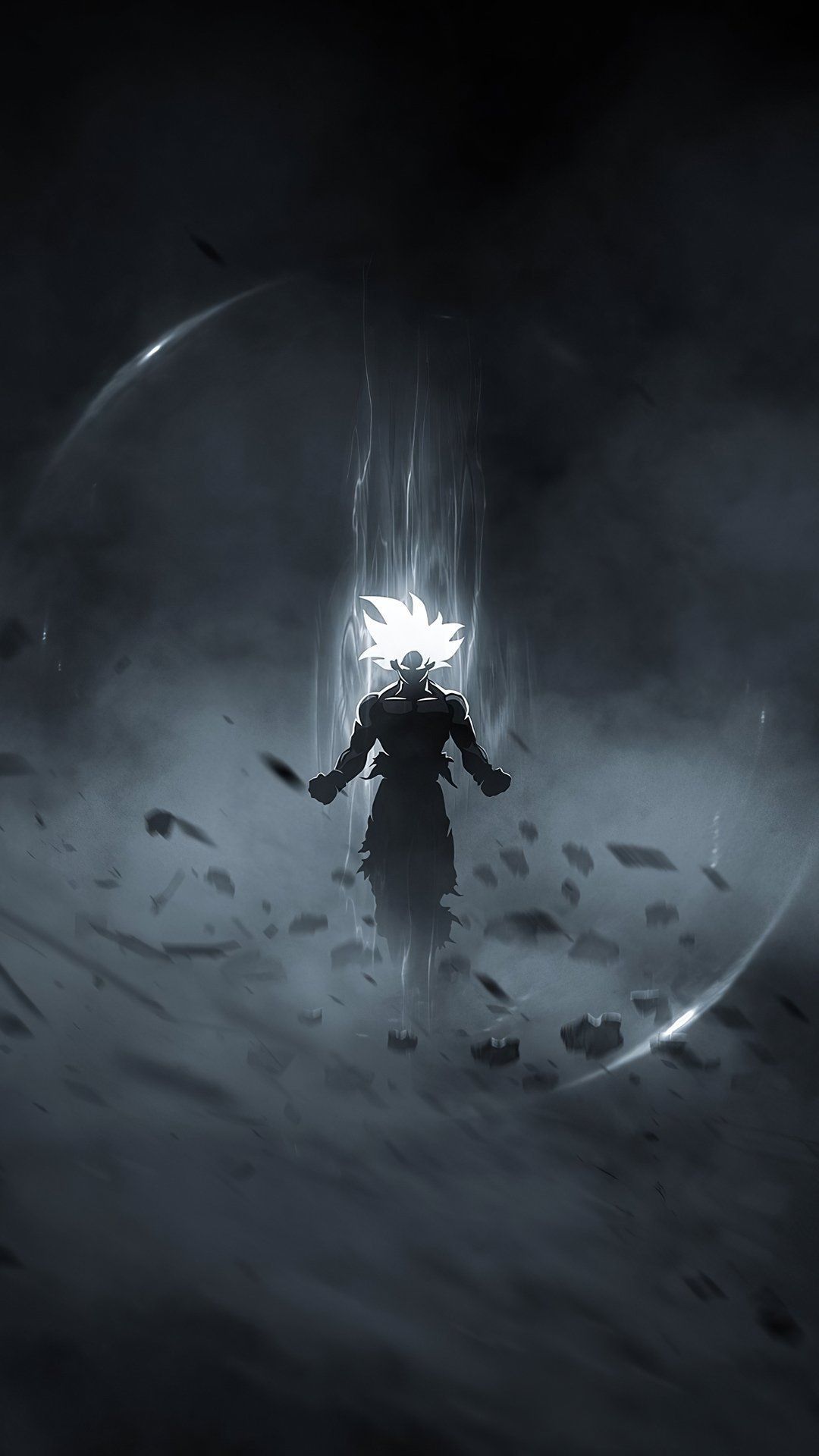 1080x1920 Goku dark Wallpaper Download