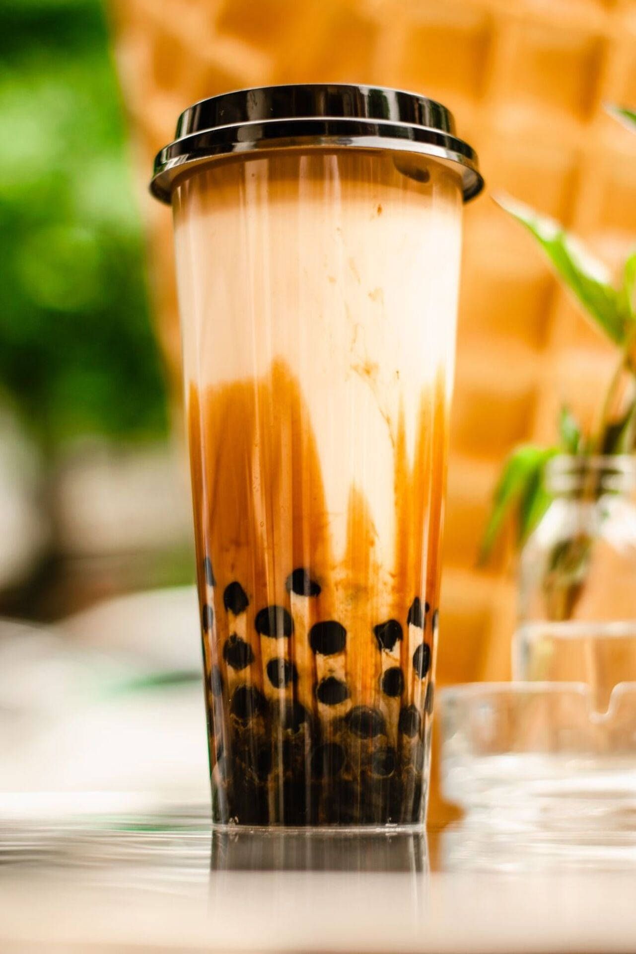 1281x1920 Download Bubble Tea Classic Brown Sugar Wallpaper