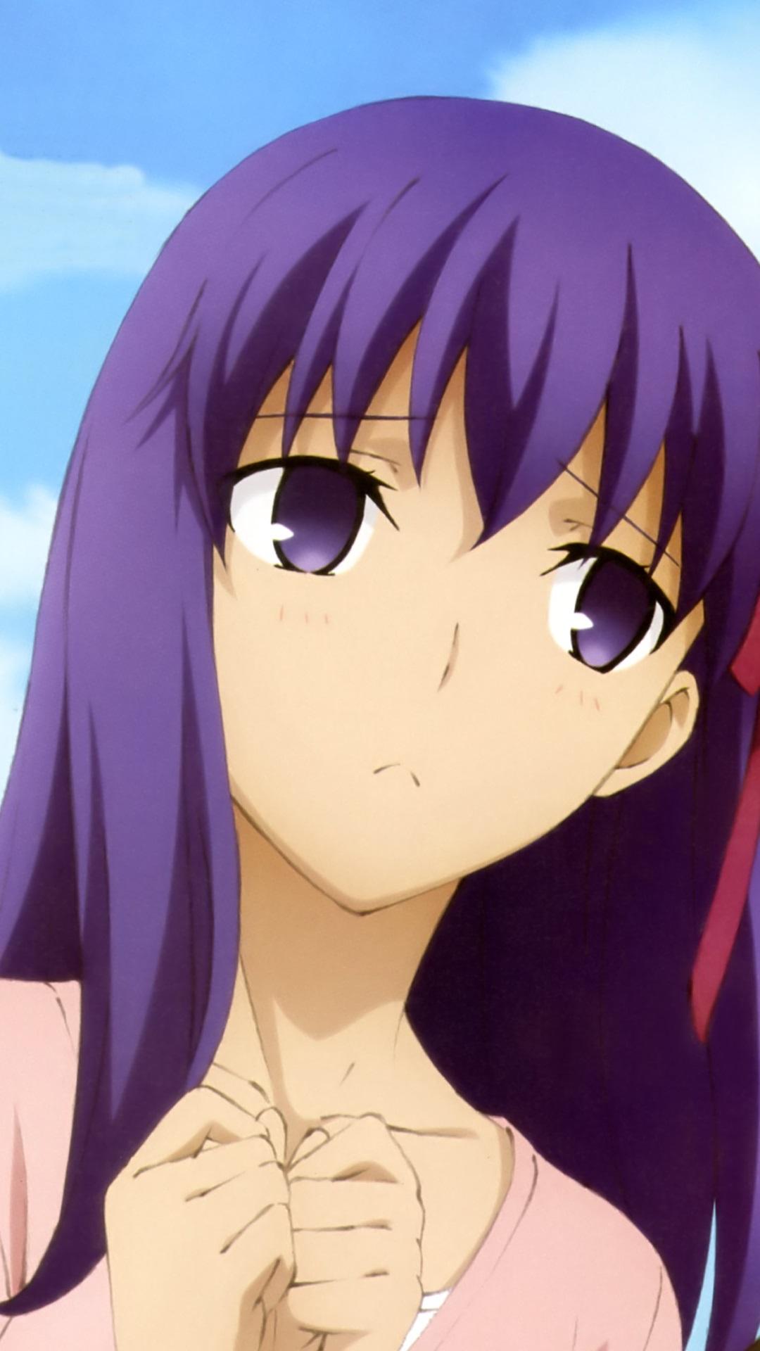 1080x1920 Fate Stay Night Unlimited Blade Works Sakura Matou.Samsung Galaxy S4 wallpaper 1080×1920