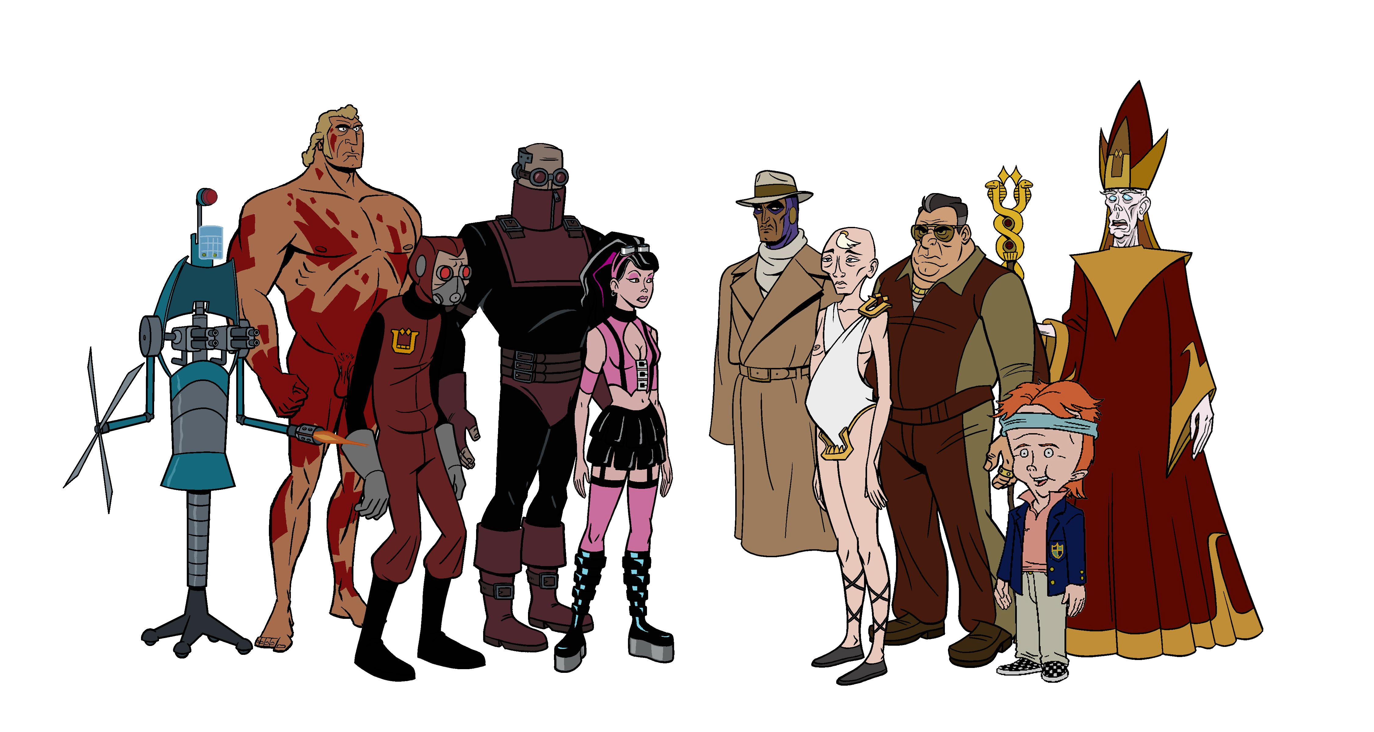 4502x2400 TV Show The Venture Bros. 4k Ultra HD Wallpaper