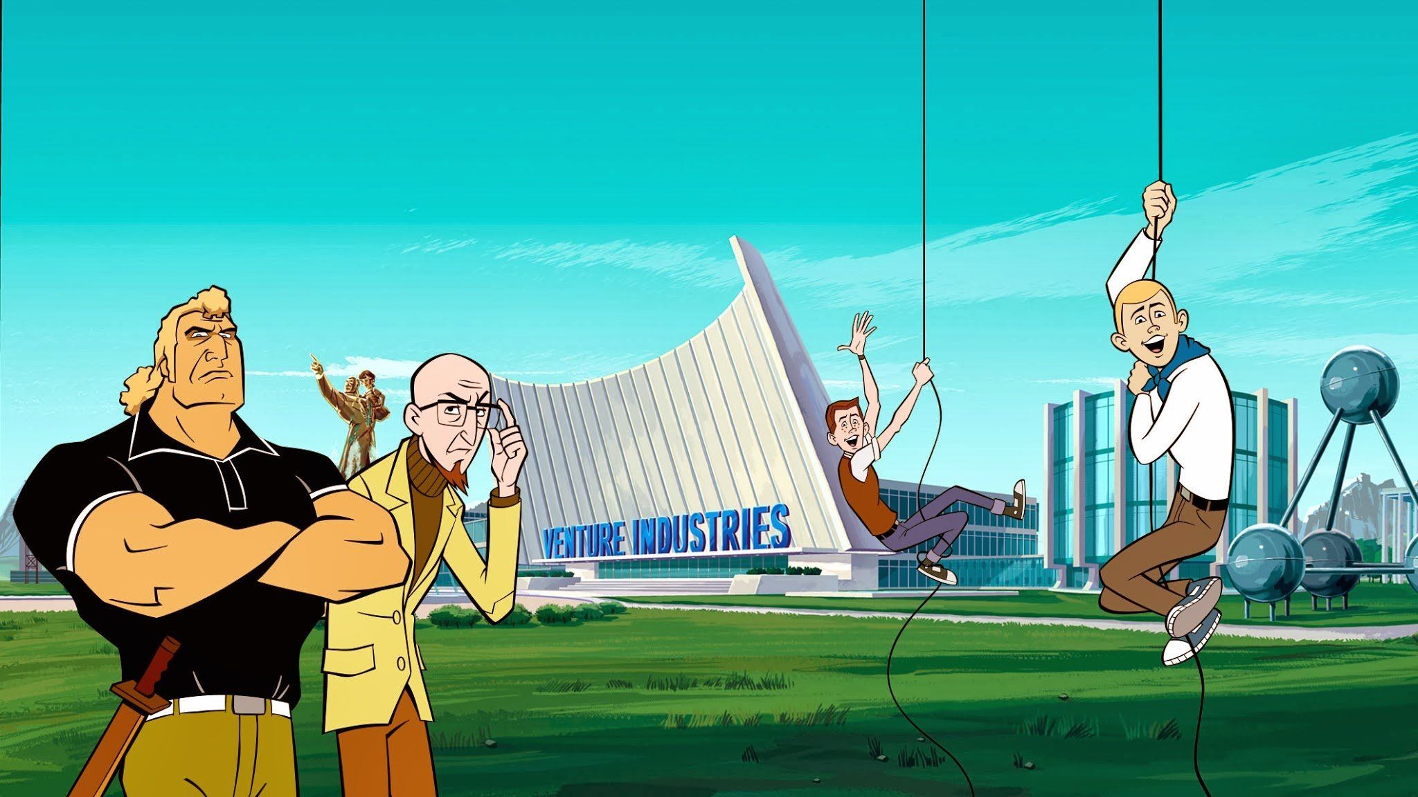 2048x1152 VENTURE BROS cartoon comedy adventure (10) wallpaperx1152