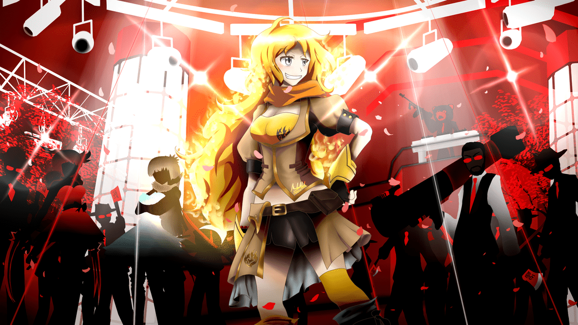1191x670 RWBY Xiao Long By SSgt LuLZ. Rwby Yang, Rwby, Rwby Fanart