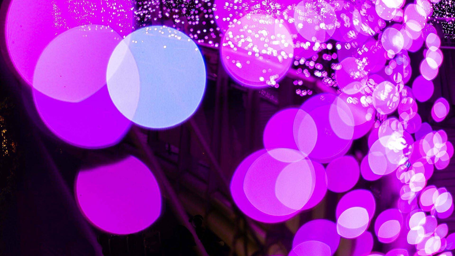 1920x1080 Download Violet Aesthetic Glossy Circles Glare Wallpaper