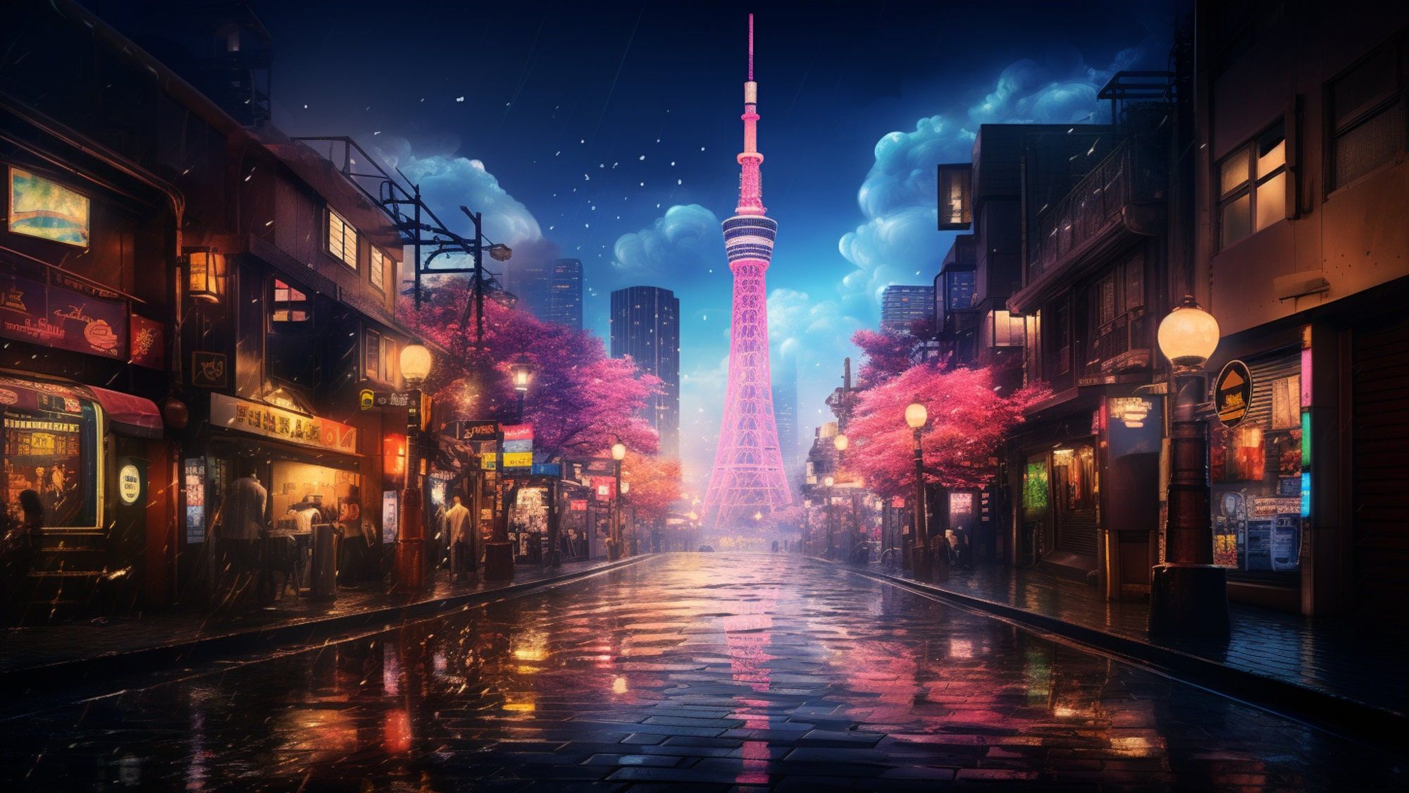 Tokyo City Anime Wallpapers - Top Free Tokyo City Anime Backgrounds