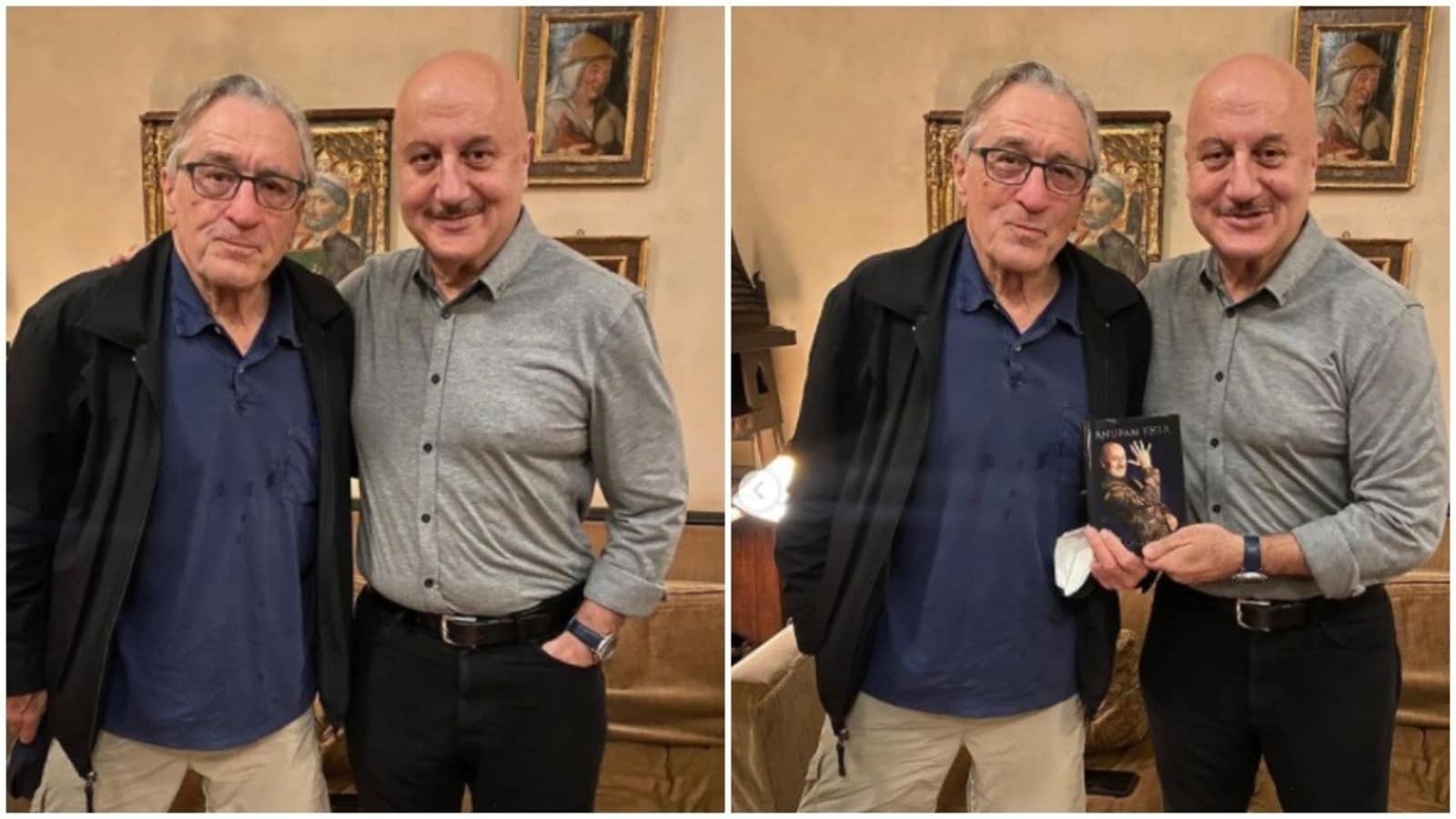 1600x900 Anupam Kher poses with 'Godfather of acting' Robert De Niro: 'Thank you for most delicious dinner, amazing evening'