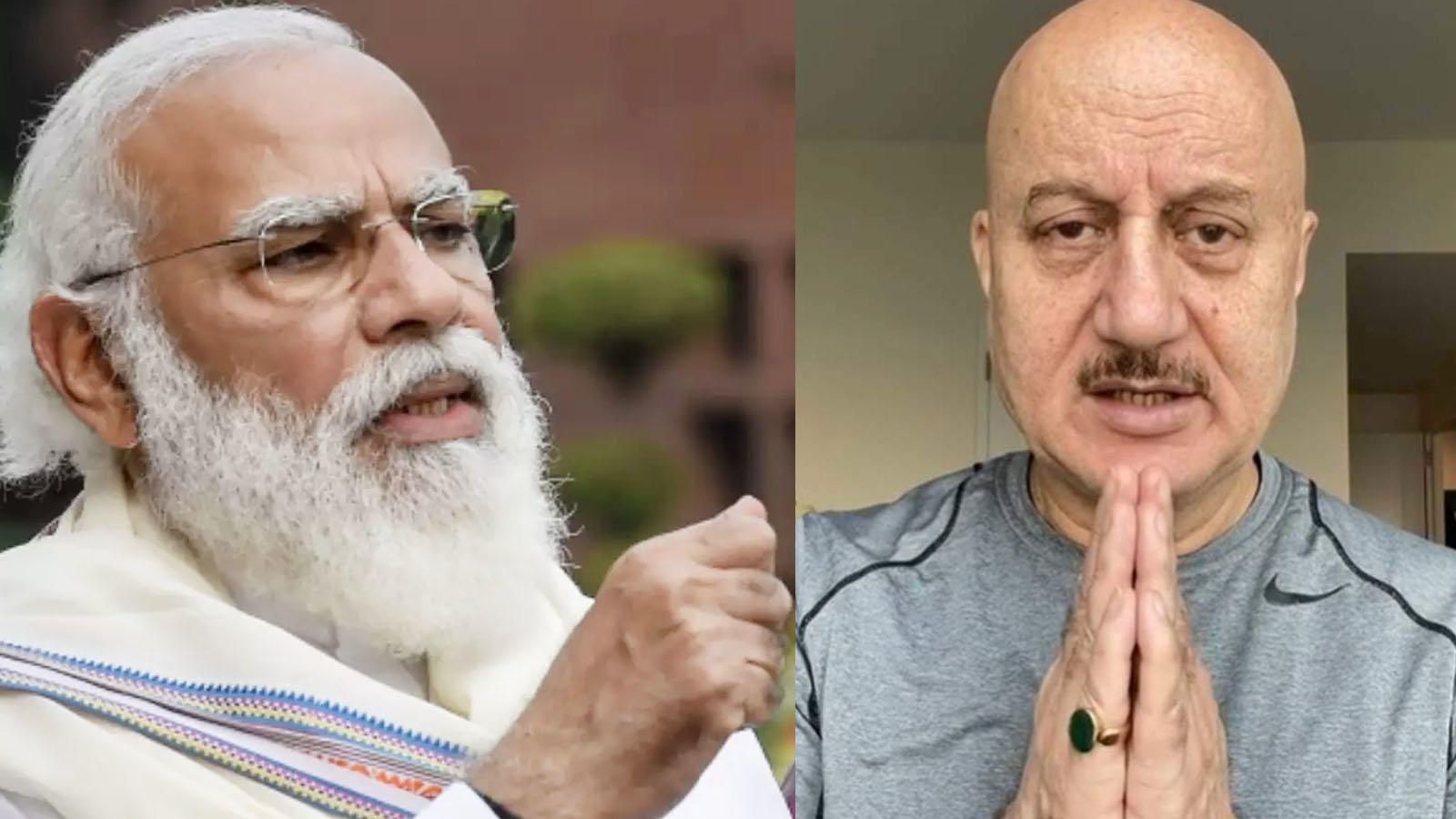 1600x900 Anupam Kher receives letter from PM Narendra Modi praising his memoir, actor expresses gratitude. Hindi Movie News of India