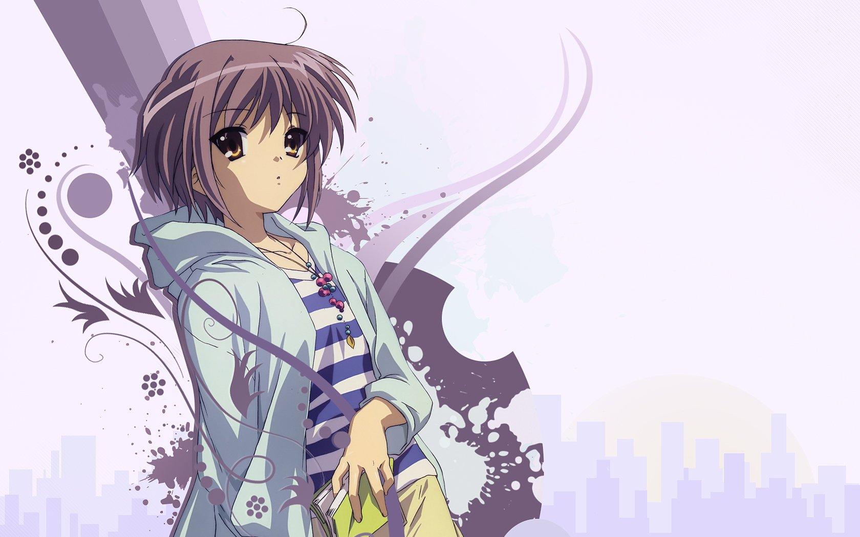 1680x1050 Yuki Nagato HD Wallpaper