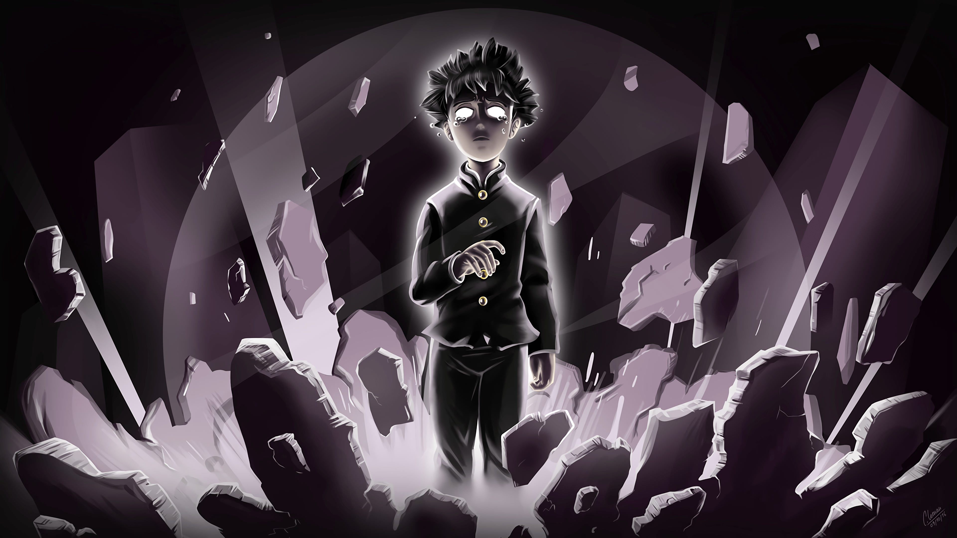3840x2160 Mob Psycho 100 HD Wallpaper and Background Image