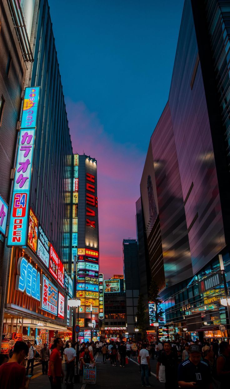 736x1244 Right next to the Godzilla head building in Shinjuku Japan. City wallpaper, Scenery wallpaper, City aesthetic