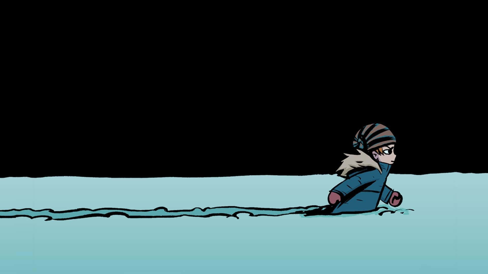 1920x1080 Download Scott Pilgrim In Ice Wallpaper