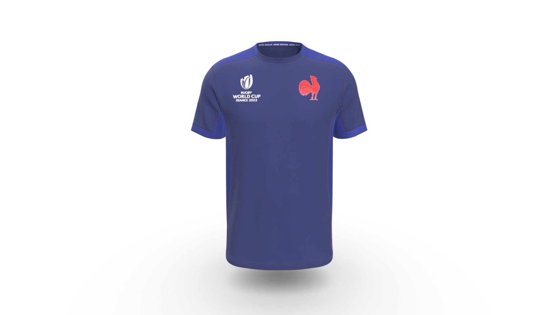 1920x1080 Men's France Rugby World Cup 2023 Home Jersey Royalty Free 3D model by BINARYCLOTH [9637eee]
