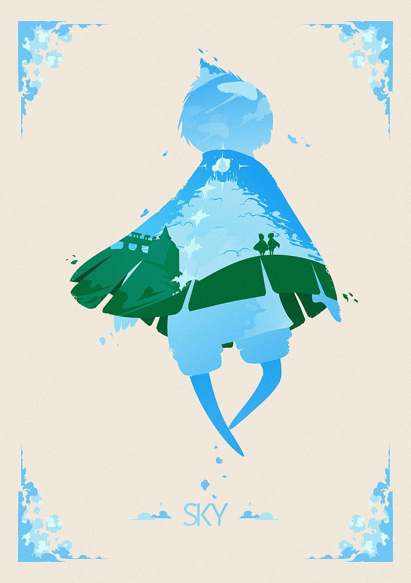 800x1133 Sky Children, children of light, sky, sky children, HD phone wallpaper